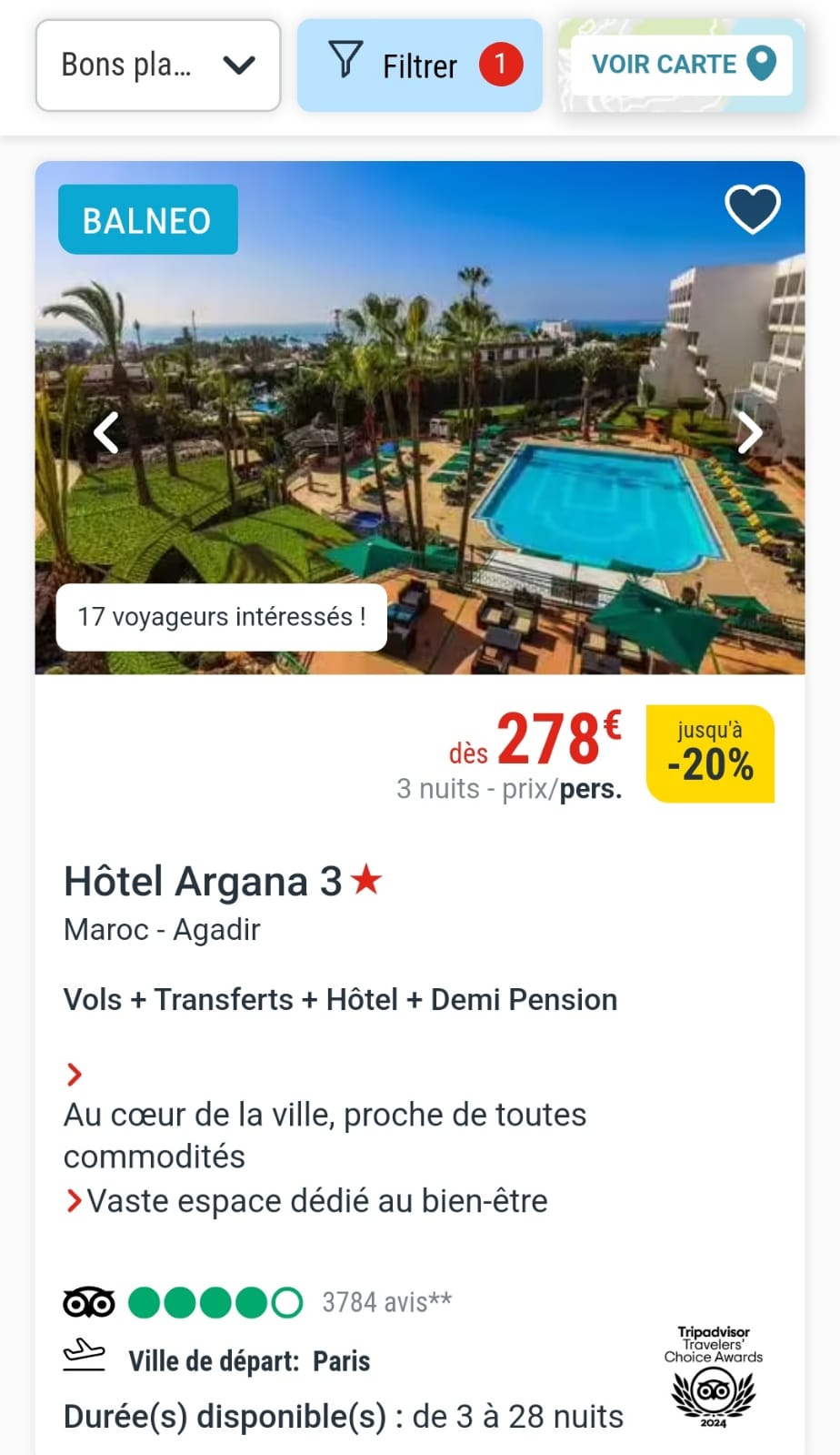 HOTEL ARGANA AGADIR